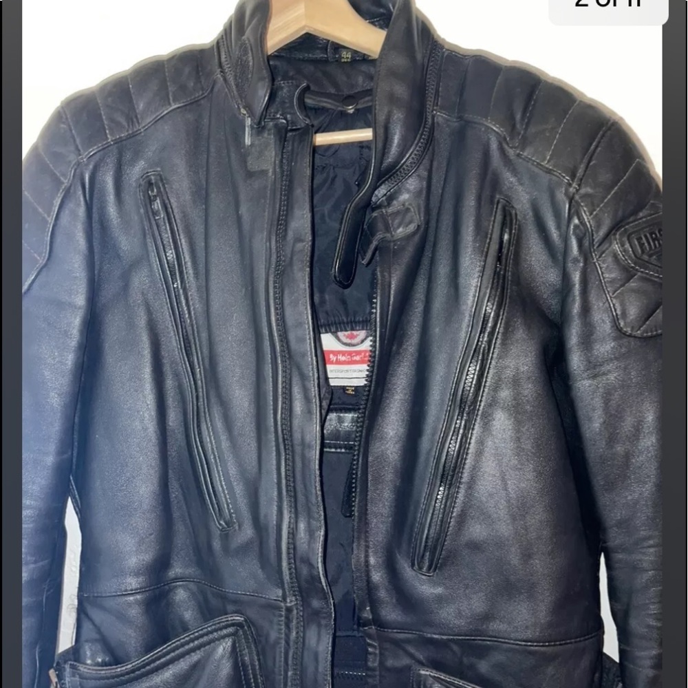 First gear men’s leather jacket